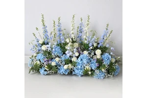 Wholesale Bulk Artificial 60cm/100cm Modern Flower Arrangements Greenery Stems Wedding Table Centerpieces Decorations Parties