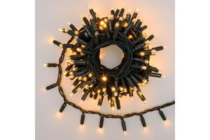 Warm White IP67 Waterproof Outdoor LED Christmas Lights String Lights For Holiday Decor