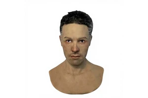 High Quality Hype Realistic Silicone Full Face Halloween Easter Customized Adult Young Men Breathable Reusable Cosplay Party