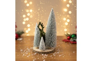 Christmas Home Decor Reindeer Desktop Christmas Tree Ornament Decoration