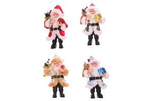 Factory Hot Sale Christmas Tree Ornaments New Year Holiday Santa Claus Decorative Hanging Gift