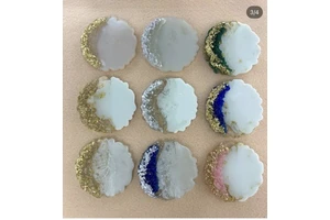DIY Resin Magnet Epoxy Party Favors for Bridal Showers and Events
