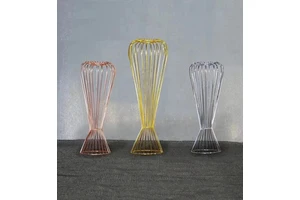 Wholesale Metal Simple Flower Stand and Centerpiece Cp042 Event Wedding Table Centerpiece