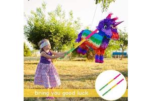 Customized Children's Birthday Party Supplies Happy Pinata Knocking Sticks Party Games Smashing Candies Props-Factory Price