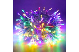Christmas IP43 Waterproof Dimmable LED String Lights USB Powered 8-Mode Multicolored PVC Copper Lamp Body Landscape Use CE