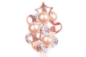 New Arrivals 14Pcs Colorful Balloon Bouquets Set Party Supplies for Party Decorations