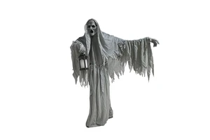 Wholesale Animatronics Halloween Realistic Electric Ghost Model Skeleton Animated Durable Plastic Indoor Use Halloween Decor