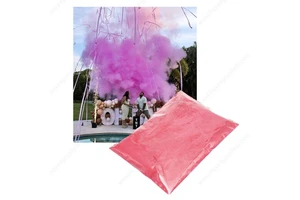 100g Holi Powder For Wedding Party Baby Shower Smoke Dyeing Run Blaster Blue Red Pink Gulal Gender Reveal Party Decorations