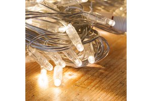 Christmas Tree Decoration LED PVC String Lights Fairy Style Lighting Indoor Outdoor Garden Decor