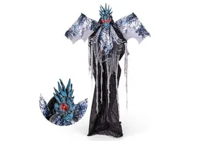 6 Halloween Decorations with Poseable Wings and Arms