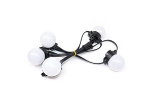 G50 Big Bulb LED Fairy Lights Milky White PVC Shade IP44 Dimmable Backyard Decoration Garden Holiday