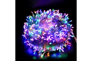 LED String Lights Outdoor Waterproof IP65 PVC Fairy Lights Street Lighting Starry Lights Christmas Holiday Decor