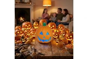 Thanksgiving Decorations Halloween Pumpkin Lights Jack O Lanterns Home Office Party Decorations Halloween Pumpkin Lanterns