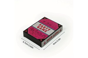 Paper Color Box Party Game Cards for Adult Multiplayer Group Building and Party Entertainment