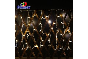 2020/2021 Glamor Christmas Led Icicle Light Led Icicle Fall String Light Outdoor Led Fringe Light