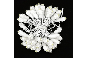 New Year Christmas Tree Decoration Point Lamp Wedding Party Festive IP65 Super Bright 12v 9mm LED String Lights Waterproof