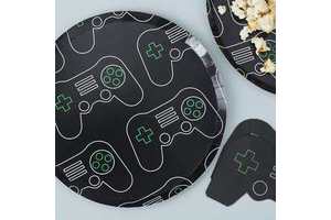 Hot Sale Video Game Party Decoration Set Gamers Birthday Cup Plates Napkin Party Supplies