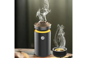 Air Fresher Middle East Arabic ODM Charcoal Burning Incense Burner Electronic Portable Car Bukhoor Air Purifier Aroma Diffuser