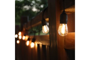 Vietnam Factory 7.3m 12 Bulbs Holiday Decoration Waterproof Christmas Light Indoor Outdoor Led Globe Light Edison String Lights