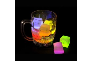 Colorful Luminous 12pcs Glow Ice Cube For Bar Glow Sticks Party Night Club