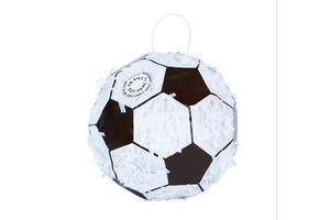 Three-Dimensional Football Shape Paper Pinata Handmade Biodegradable Kids Birthday Decoration Knocking Game Props for Child