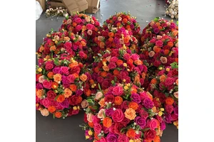 FB-RR02 Wedding Centerpieces Table Decorations Party Event Photograpihic Background Home Decoration Artificial Flowers Red Rose