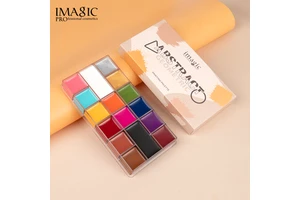 For IMAGIC Vegan Face Makeup Painting Supplies Non-Toxic Washable Body Painting for Halloween Parties