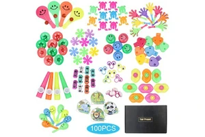 100PCS Party Favors Gifts Toys for Kids Set Custom Treasure Box Carnival Prizes Toys