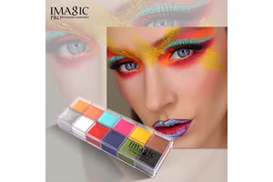 Professional Face Painting Kit Face and Body Paint Safe Cosmetic Special Pigment for Diy Halloween Party Body Painting Makeup