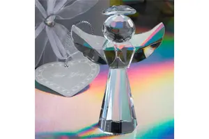 Wholesale Baby Shower Wedding Party Event Favor Guest Gifts Souvenirs Centerpiece Baby Shower Favor Crystal Angel