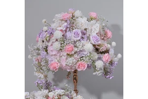 Wedding Artificial Silk Flower Ball Wedding Centerpieces Flower Table for Event Decor