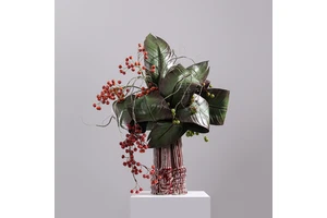 High Quality Handmade Christmas Ornaments Unique Design Artificial Flowers Christmas Gifts Wholesale