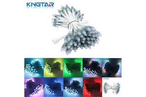 Full Color LED Pixel Light RGB Christmas Outdoor Park Pixel Lighting Wedding Party Holiday Festival Home 12V 24V Waterproof IP68