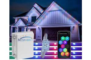 Misrabbit 1.44w 48v Christmas Permanent Outdoor Point Lights Rgbw Led Pixel Christmas Lights Ucs2904 Ip68 Waterproof Outdoor Use