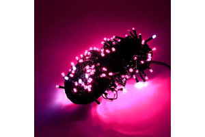 220V IP65 RGB Led Flashing Light Connectable Fairy Christmas Light String 20m 200led Outdoor Holiday Lighting