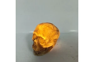 Halloween Skull Hair Glowing Modern Design Halloween Decoration Handmade Customization
