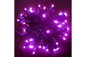 5m 50leds 5mm LED String Lights Waterproof Festive Decorative Lights Strings For Outdoor Garden Christmas Tree Decorations