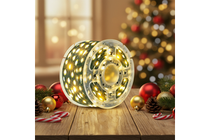 198 FT 600 LED 29V Low Voltage IP67 Waterproof Christmas Tree Lights 8 Modes Remote Control 3-Timer Dimmable for Indoor/Outdoor