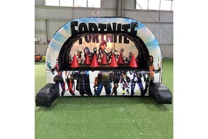 Durable PVC Inflatable Cone Toss Game Commercial Grade Carnival Ring Toss Game for Party Rental