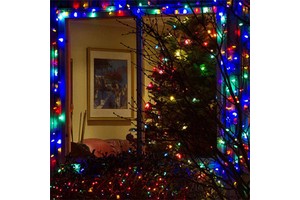 300 Multicolor LED Christmas String Lights, Outdoor Christmas Lights , Xmas Lights Indoor for Xmas Tree Party Decor