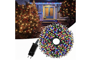 LED Christmas Lights IP44 Waterproof Outdoor String Light With Dimmer 2700K Warm White 10M-100M Length 1-Year Warranty