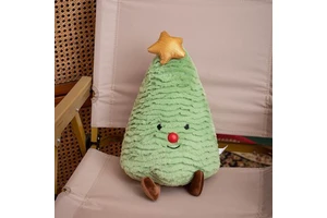 Trendy Christmas Tree Ornaments Custom Wholesale Plush Toys Christmas Indoor Decorations Holiday Gifts