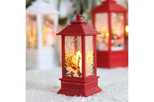 Christmas Lantern Light Merry Christmas Decorations for Home Christmas Tree Ornaments Xmas Gifts New Year 2023