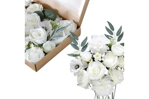 Wholesale Hot Selling Artificial Flowers with Stems,for DIY Wedding Bouquets Party Tables Decorations