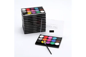 Customizable Holiday Party Art Paint Set Factory-Supplied Body and Face Makeup for Colorful Expressions