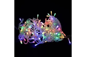 Waterproof Outdoor Garden LED String Lights Plug Fairy Lights Christmas Tree Decorations Low Voltage IP44 PVC