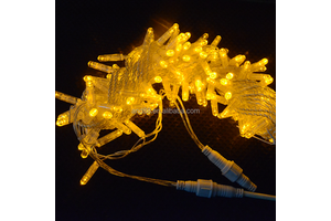 Outdoor Mini Holiday Light Bulbs 12v Waterproof Decorative Exterior Led Ball Spherical Cluster Firecracker Lights String