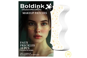 Custom Wholesale Non-Toxic High-Quality Party Makeup Sexy Cute Gold Snowflake Glitter Halloween Christmas Holiday Face Tattoos