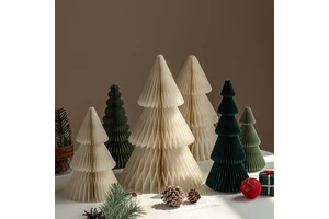 New Christmas Origami Decorations for Christmas Tree Ornaments and Desktop Arrangements
