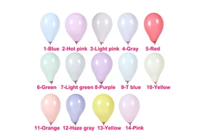 200 Pcs 5 Inch Pastel Balloons Assorted Color Small Size Mini Party Decoration Balloons Party Favor Supplies